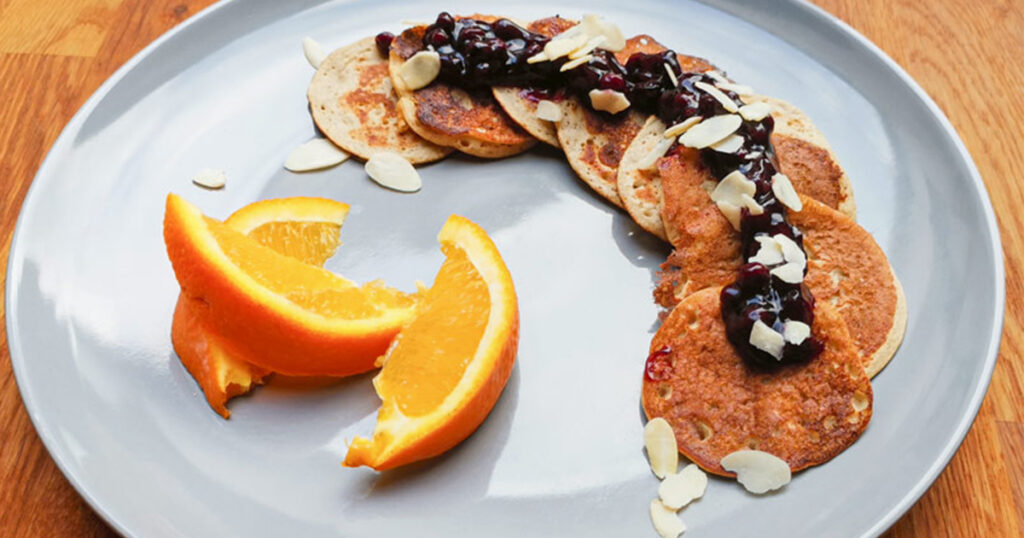 Zbilansowane placki jaglane